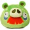 Angry Birds Green Moustache Foreman Pig Plush Bad Piggies 7" Pillow Doll Soft